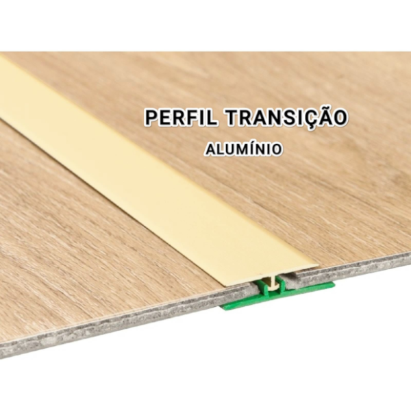 PERFIL ALUMINIO TRANSIÇÃO